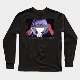 Mahouka Koukou no Rettousei '' LOVE ISN'T IN THE AIR '' V1 Long Sleeve T-Shirt